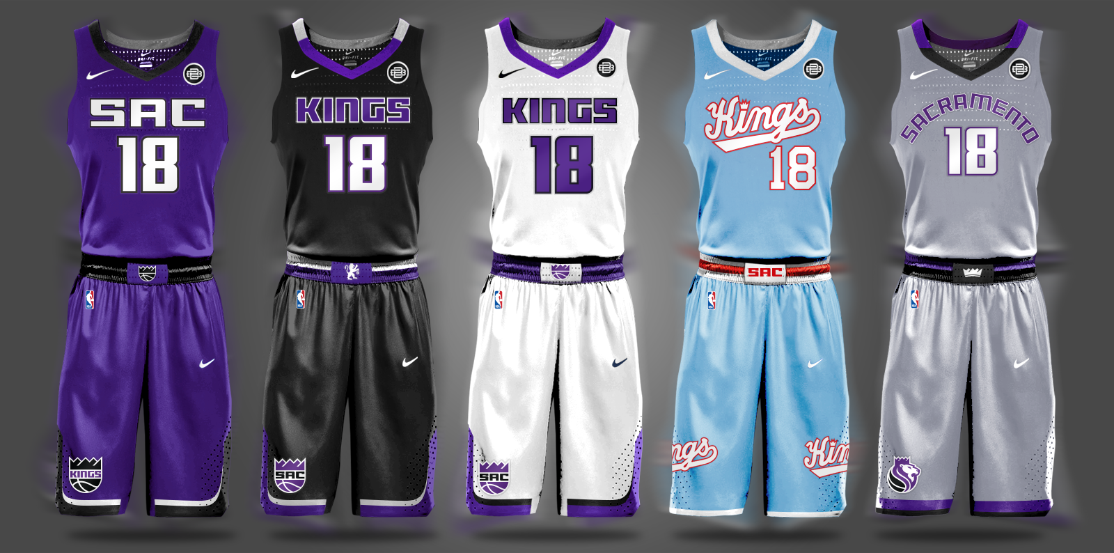 Sacramento Kings New Jersey 2017 2024 www.vivalacabana