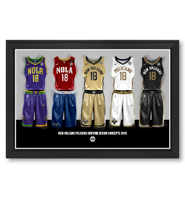 anthony davis mardi gras jersey