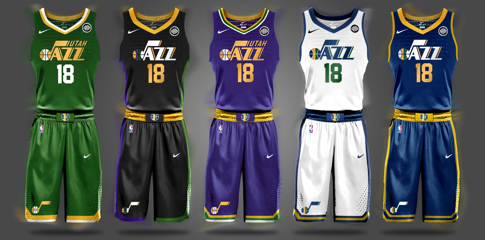 Utah Jazz Retro Inspired Concept Jerseys : r/UtahJazz