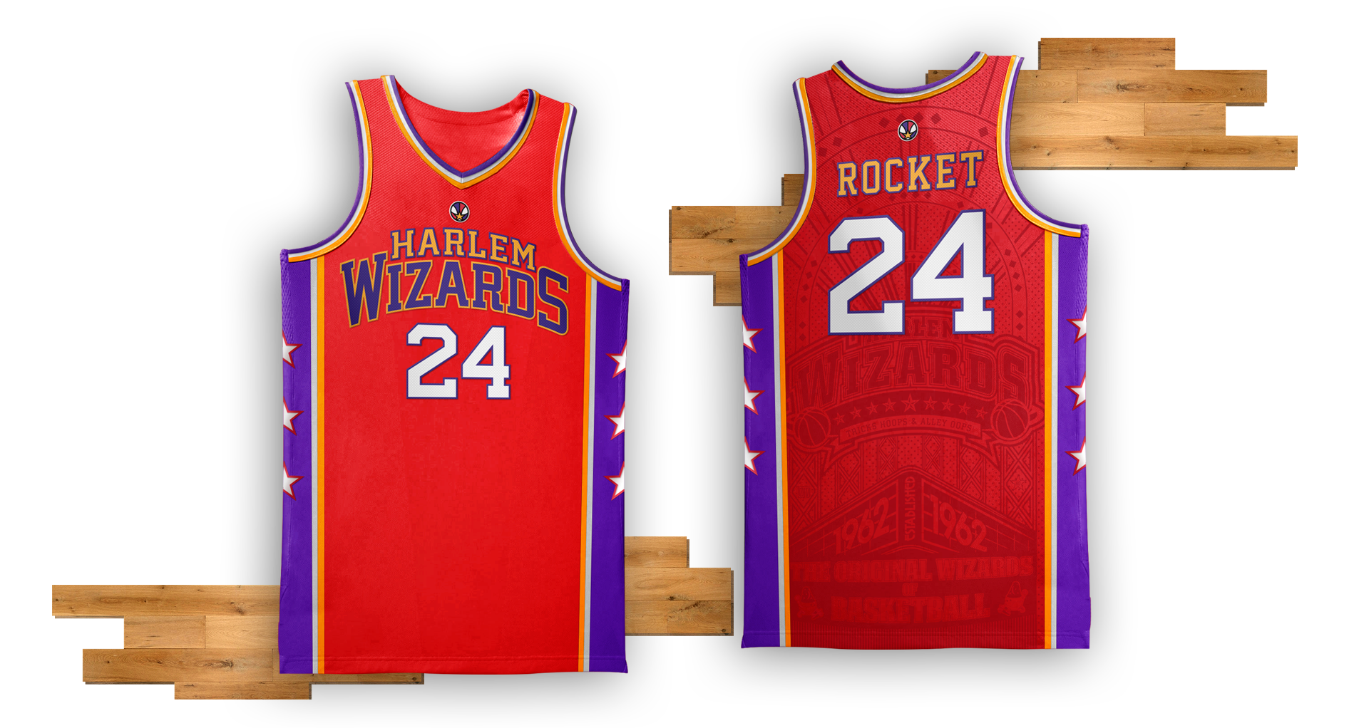 harlem wizards jersey