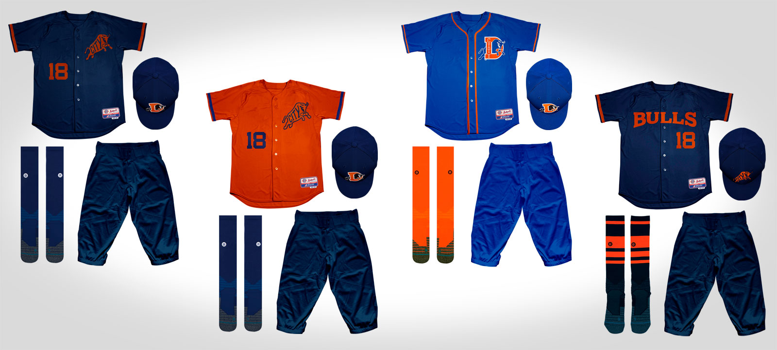 Durham Bulls unveil new jerseys with classic look – SportsLogos